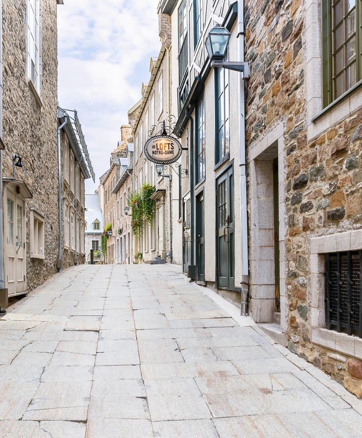Apartmán Les Lofts Notre-Dame - Par Les Lofts Vieux-Quebec Exteriér fotografie